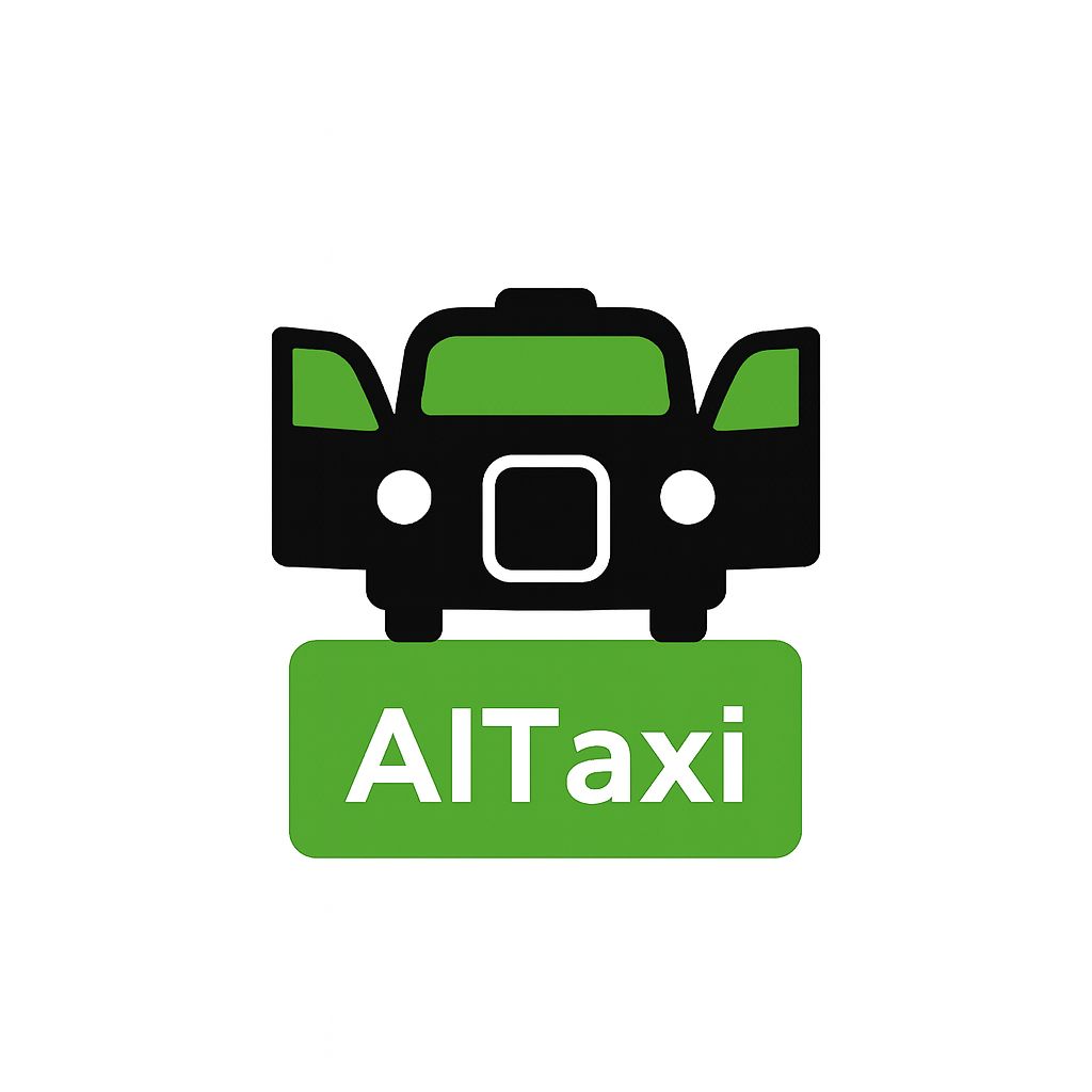 The AiTaxi cab welcoming people to a human-guided technology journey